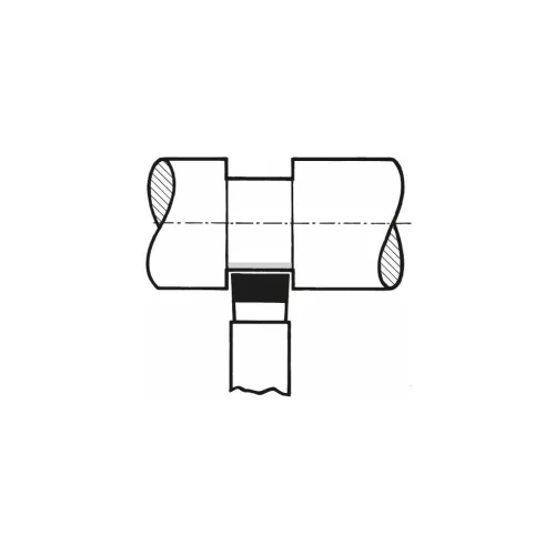 Holex Esztergakés, széles Semleges, hasonló, mint a DIN 4976 (ISO 4) 25 mm