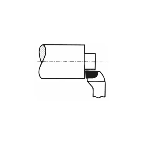 Holex Homlokesztergakés Jobbos, hasonló, mint a DIN 4977 (ISO 5) 12 mm
