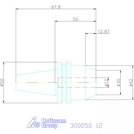 Holex Weldon befogó, Forma AD 12 mm
