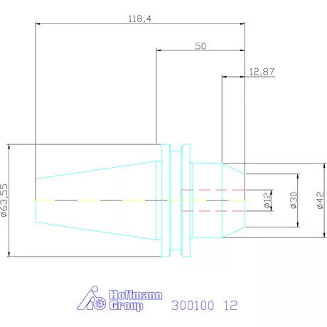 Garant Weldon befogó, Forma ADB 12 mm
