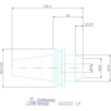Garant Weldon befogó, Forma ADB 14 mm