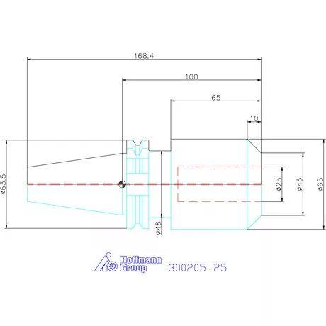 Holex Weldon befogó, Forma AD 25 mm