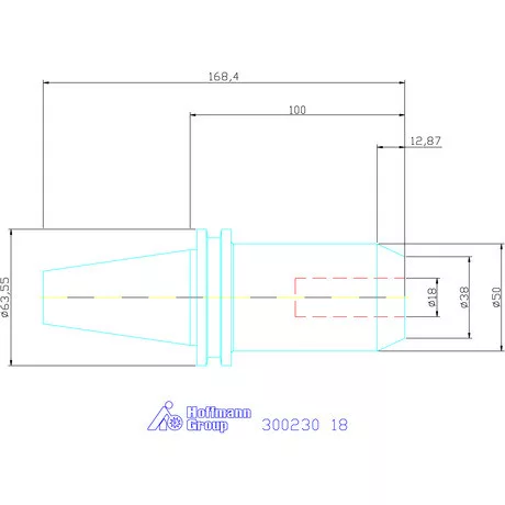 Garant Weldon befogó, Forma ADB 18 mm