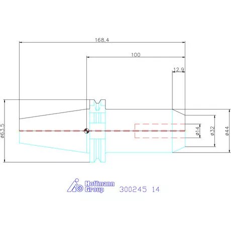 Holex Weldon befogó, Forma AD 14 mm