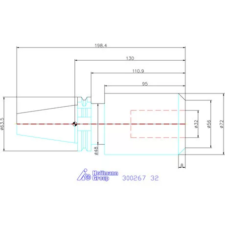 Holex Weldon befogó, Forma AD 32 mm