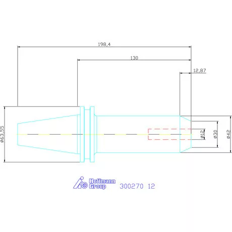 Garant Weldon befogó, Forma ADB 12 mm