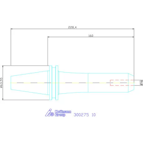 Garant Weldon befogó, Forma ADB 10 mm