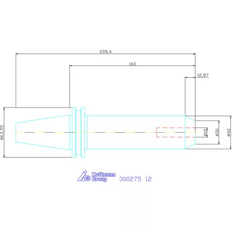 Garant Weldon befogó, Forma ADB 12 mm