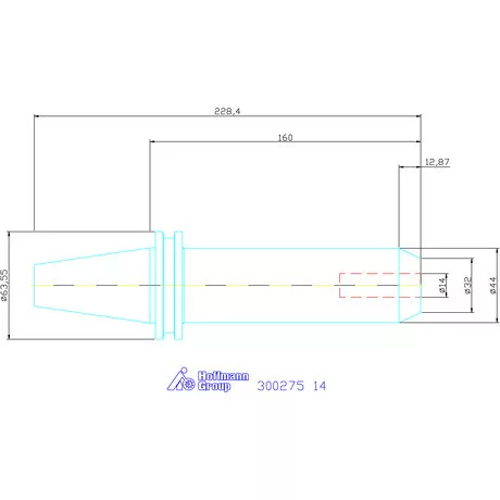 Garant Weldon befogó, Forma ADB 14 mm