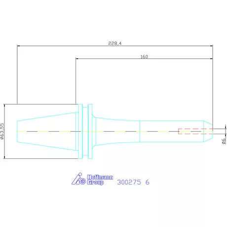 Garant Weldon befogó, Forma ADB 6 mm