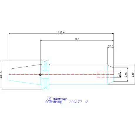 Holex Weldon befogó, Forma AD 12 mm