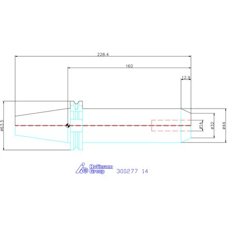 Holex Weldon befogó, Forma AD 14 mm