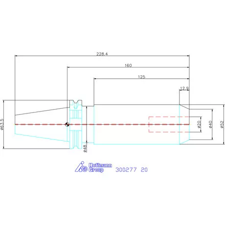 Holex Weldon befogó, Forma AD 20 mm