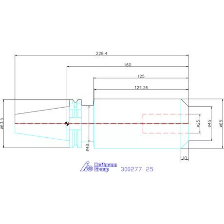 Holex Weldon befogó, Forma AD 25 mm