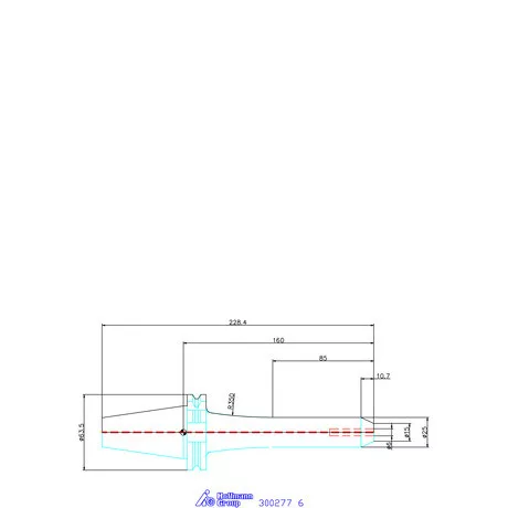 Holex Weldon befogó, Forma AD 6 mm
