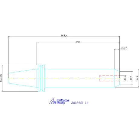 Garant Weldon befogó, Forma ADB 14 mm