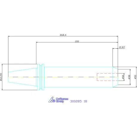 Garant Weldon befogó, Forma ADB 18 mm