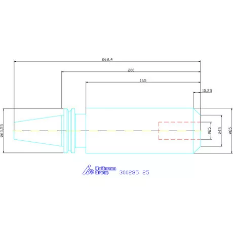 Garant Weldon befogó, Forma ADB 25 mm