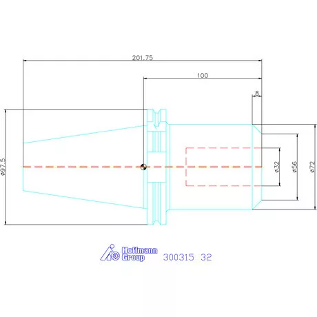 Holex Weldon befogó, Forma AD 32 mm