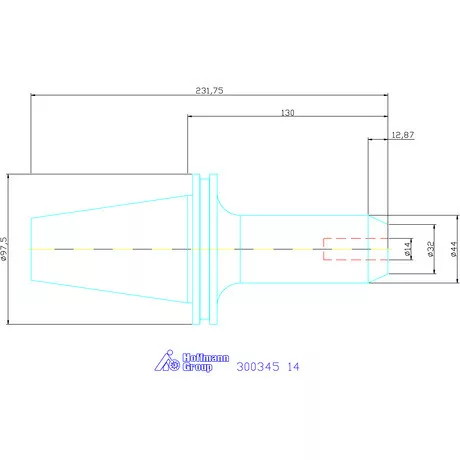 Garant Weldon befogó, Forma ADB 14 mm
