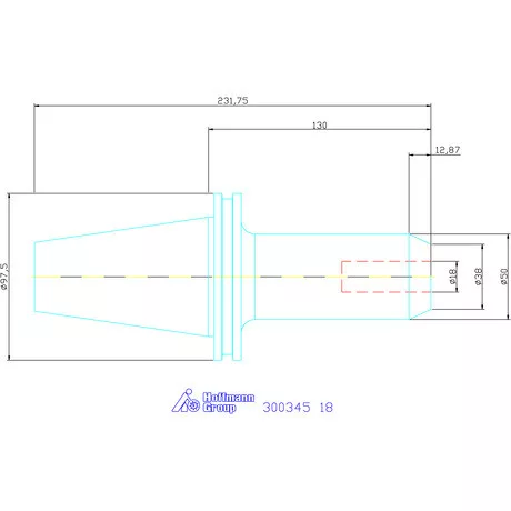 Garant Weldon befogó, Forma ADB 18 mm