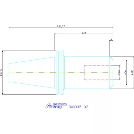 Garant Weldon befogó, Forma ADB 32 mm