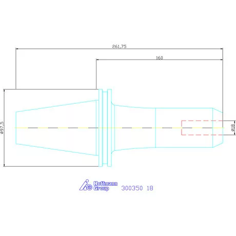 Garant Weldon befogó, Forma ADB 18 mm
