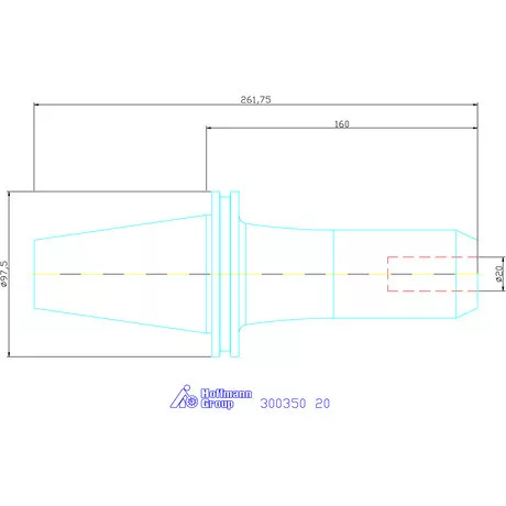 Garant Weldon befogó, Forma ADB 20 mm