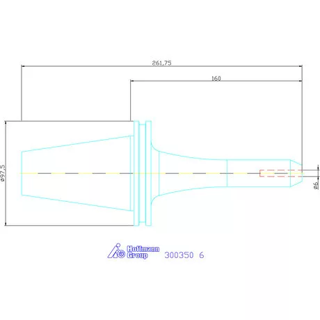 Garant Weldon befogó, Forma ADB 6 mm