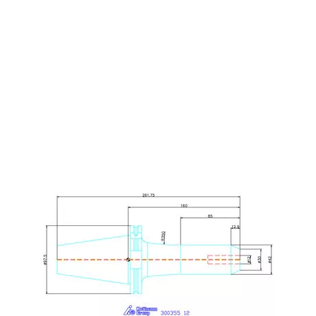 Holex Weldon befogó, Forma AD 12 mm