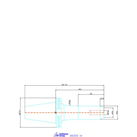 Holex Weldon befogó, Forma AD 14 mm