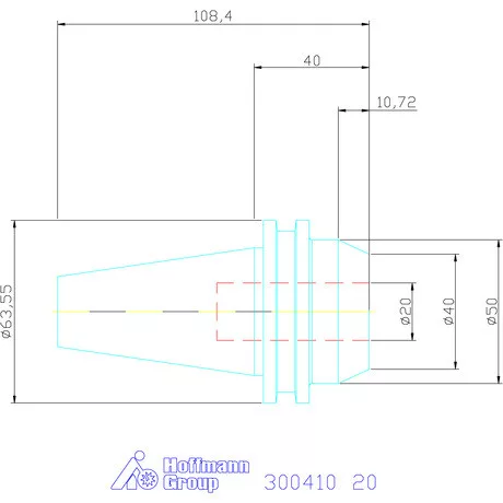 Garant Weldon befogó Forma AD 20 mm