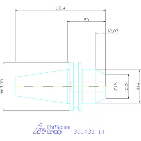 Garant Whistle-Notch befogó Forma ADB 14 mm