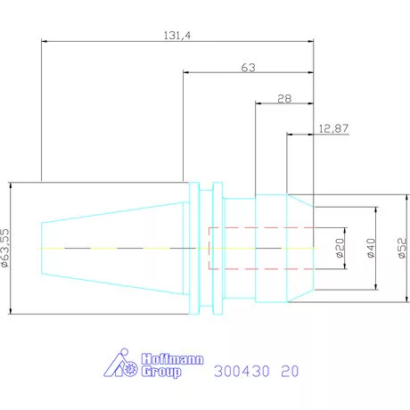 Garant Whistle-Notch befogó Forma ADB 20 mm
