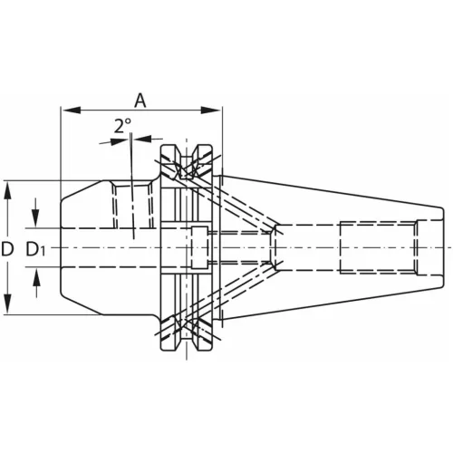 Garant Whistle-Notch befogó Forma ADB 16 mm