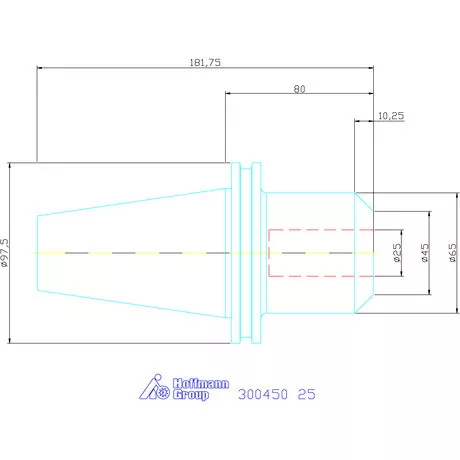 Garant Whistle-Notch befogó Forma ADB 25 mm