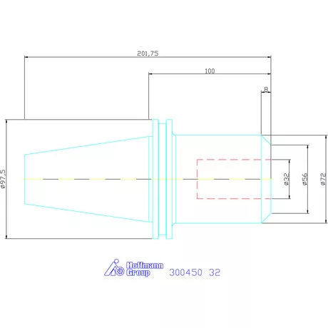 Garant Whistle-Notch befogó Forma ADB 32 mm