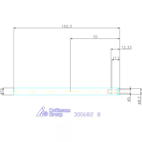 Fahrion CENTRO P ER szorítópatron tartó hengeres 8