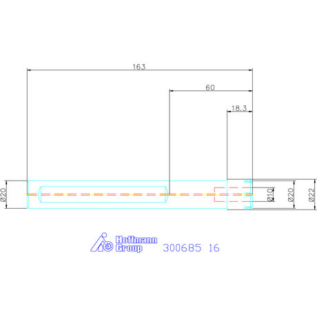 Garant ER Mini szorítópatrontartó hengeres 16