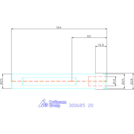 Garant ER Mini szorítópatrontartó hengeres 20