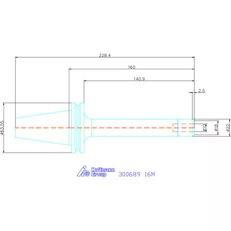 Fahrion Precíziós ER szorítópatronos befogó CENTRO P 16M