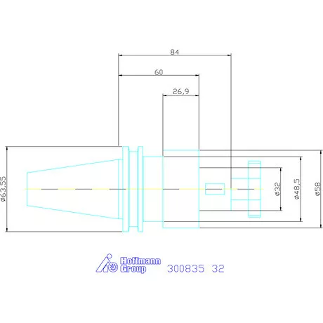 Garant Kombinált marótüske Forma ADB 32 mm