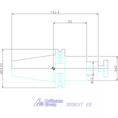 Holex Kombinált marótüske Forma A 22 mm