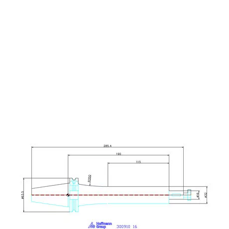 Garant Kombinált marótüske Forma ADB 16 mm