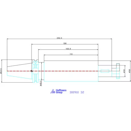 Garant Kombinált marótüske Forma ADB 32 mm
