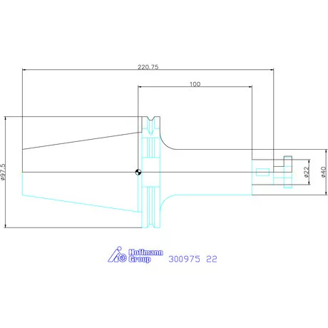 Holex Kombinált marótüske Forma A 22 mm