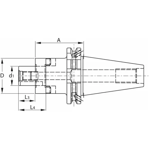 Garant Kombinált marótüske Forma ADB 16 mm
