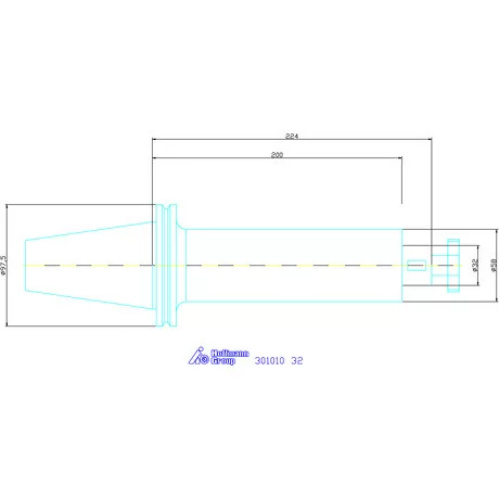 Garant Kombinált marótüske Forma ADB 32 mm