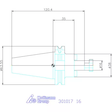 Holex Marófej befogó Forma ADB 16 mm
