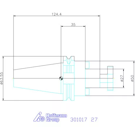 Holex Marófej befogó Forma ADB 27 mm